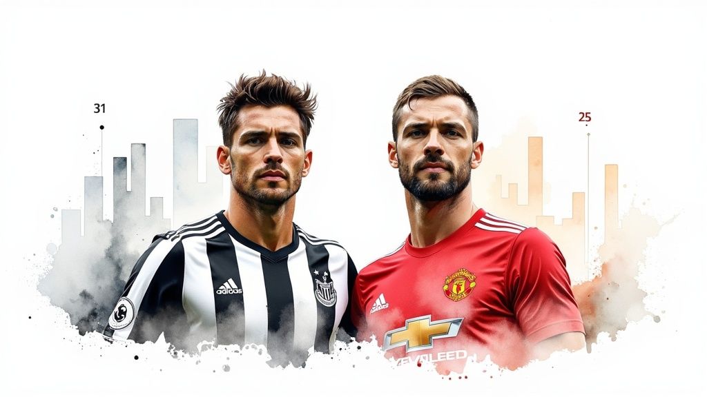 Спортни залози - Основни понятия 1 Футболна топка на терена на „Сейнт Джеймс Парк“