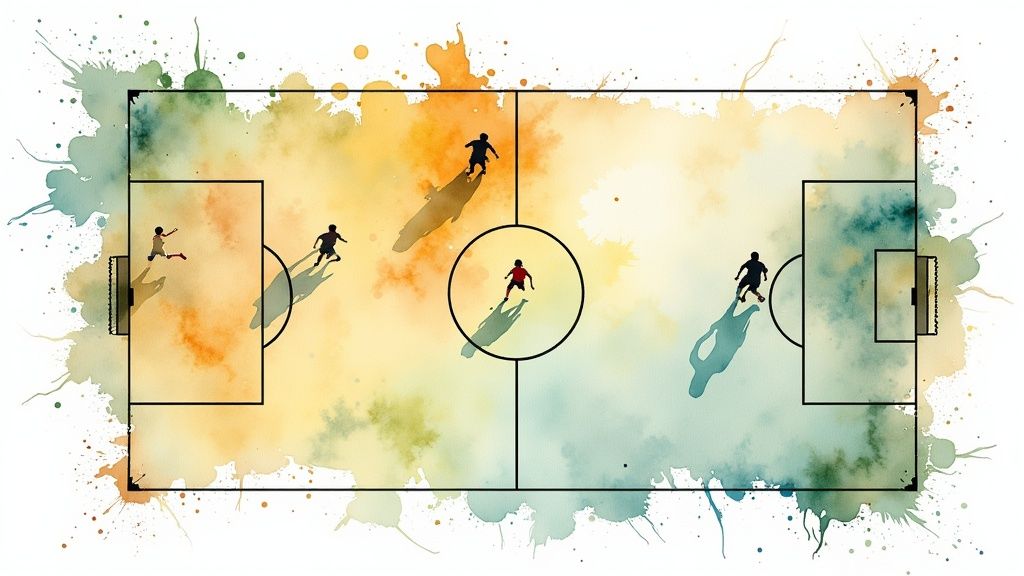 Infographic showing key data about Expected Goals (xG) Model Predictions