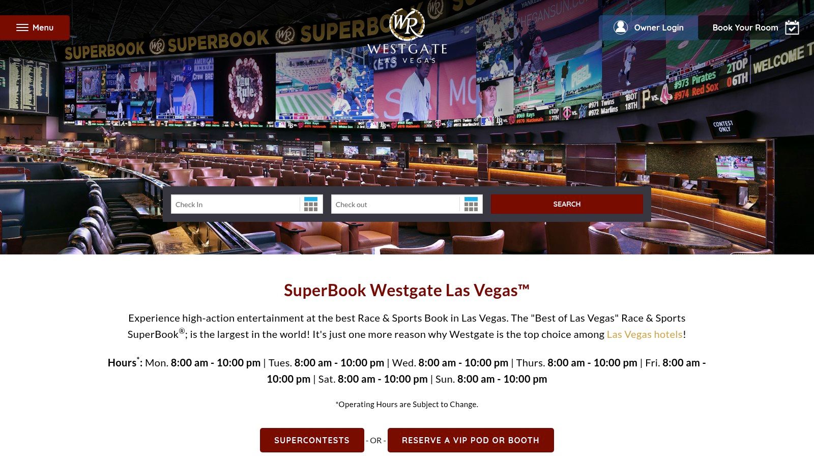 スポーツベッティング戦略 - 基本原則を学ぶ 8 スーパーブック(ウェストゲート)