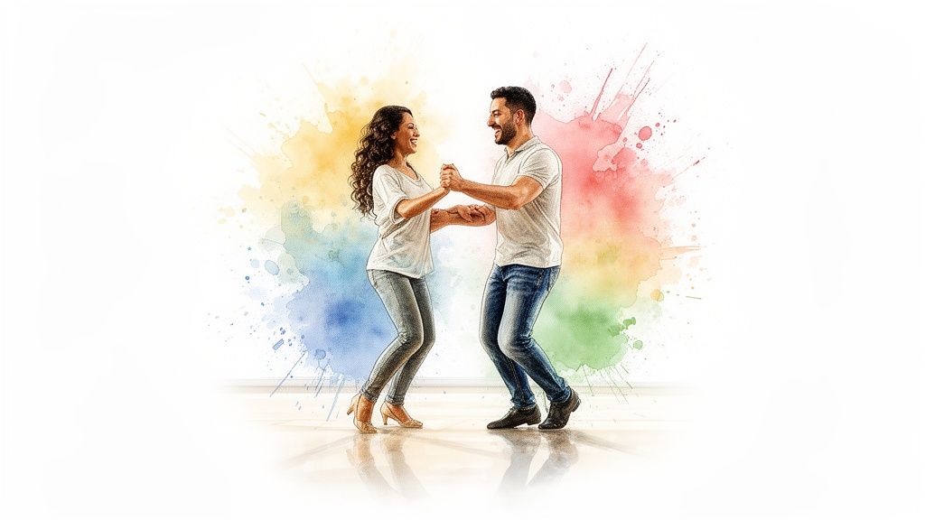 merenguedanceclassesdancingcouple