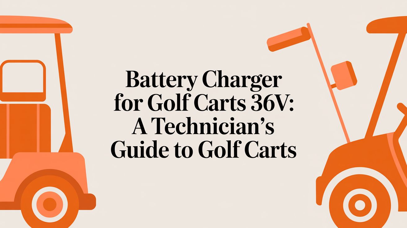 Battery charger for golf carts 36v: A Field Guide for Guys Who Turn Wrenches
