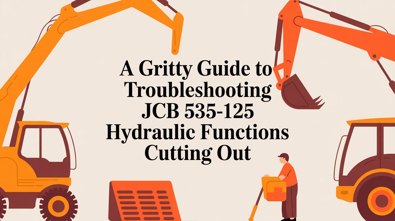 A Gritty Guide to Troubleshooting JCB 535-125 Hydraulic Functions Cutting Out