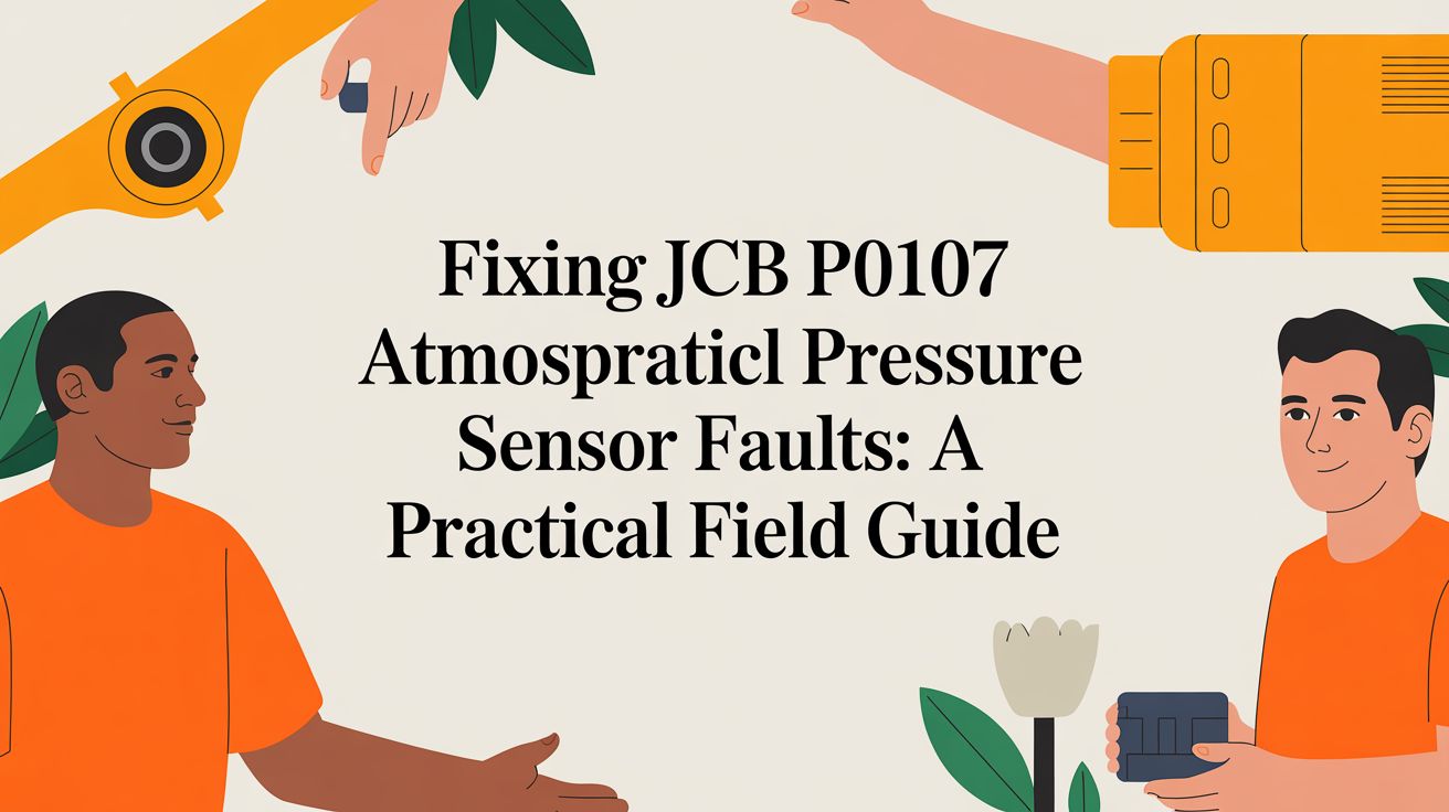 Fixing JCB P0107 Atmospheric Pressure Sensor Faults: A Practical Field Guide
