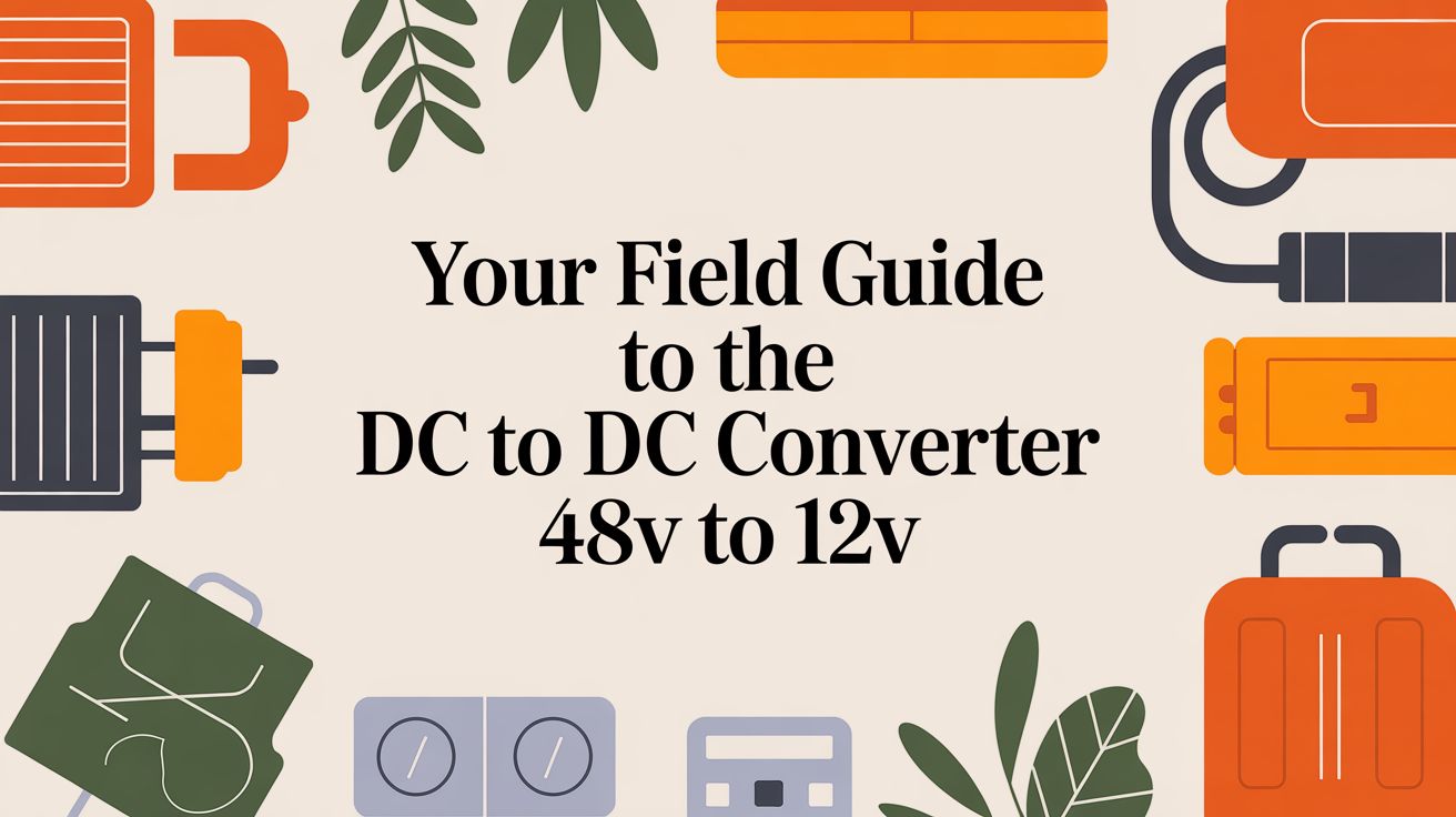 Your Field Guide to the DC to DC Converter 48V to 12V: Beat the Dealer Laptop