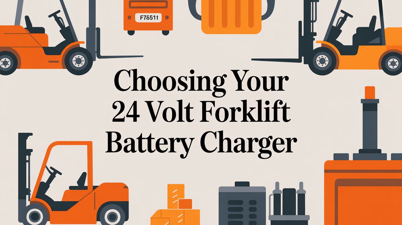 Choosing Your 24 Volt Forklift Battery Charger