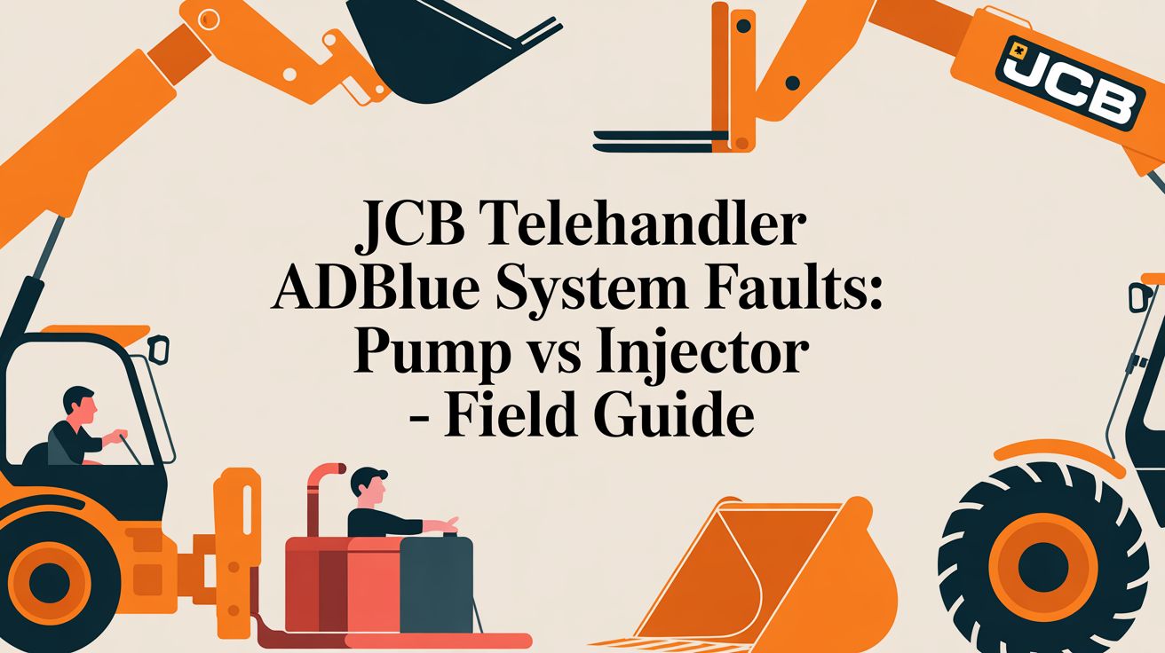JCB Telehandler AdBlue System Faults: Pump vs Injector - Field Guide