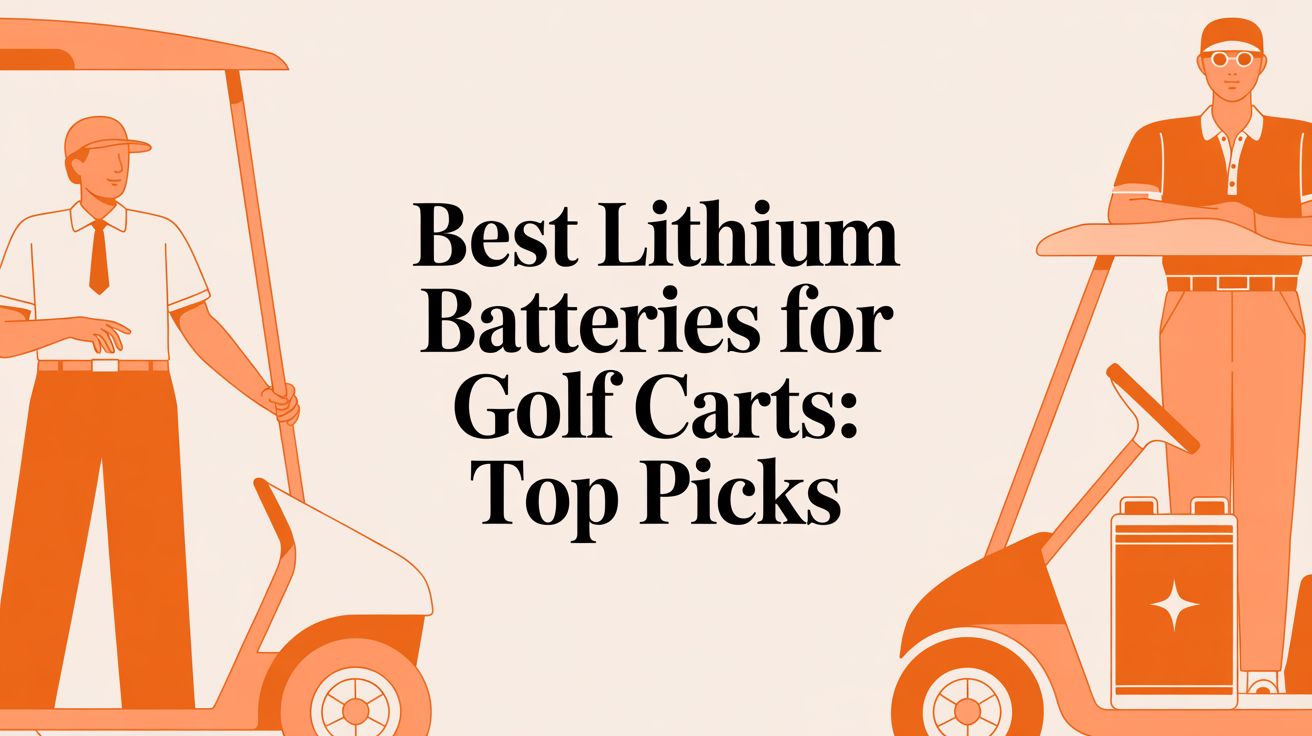 Best Lithium Batteries for Golf Carts: Top Picks