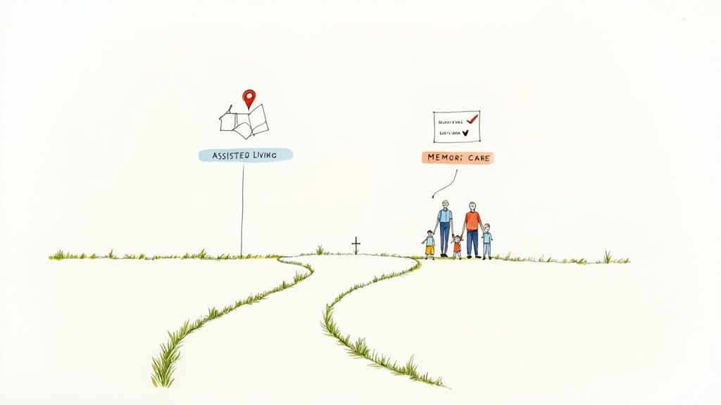 A caregiver gently holding the hand of an older adult in a sunlit room.