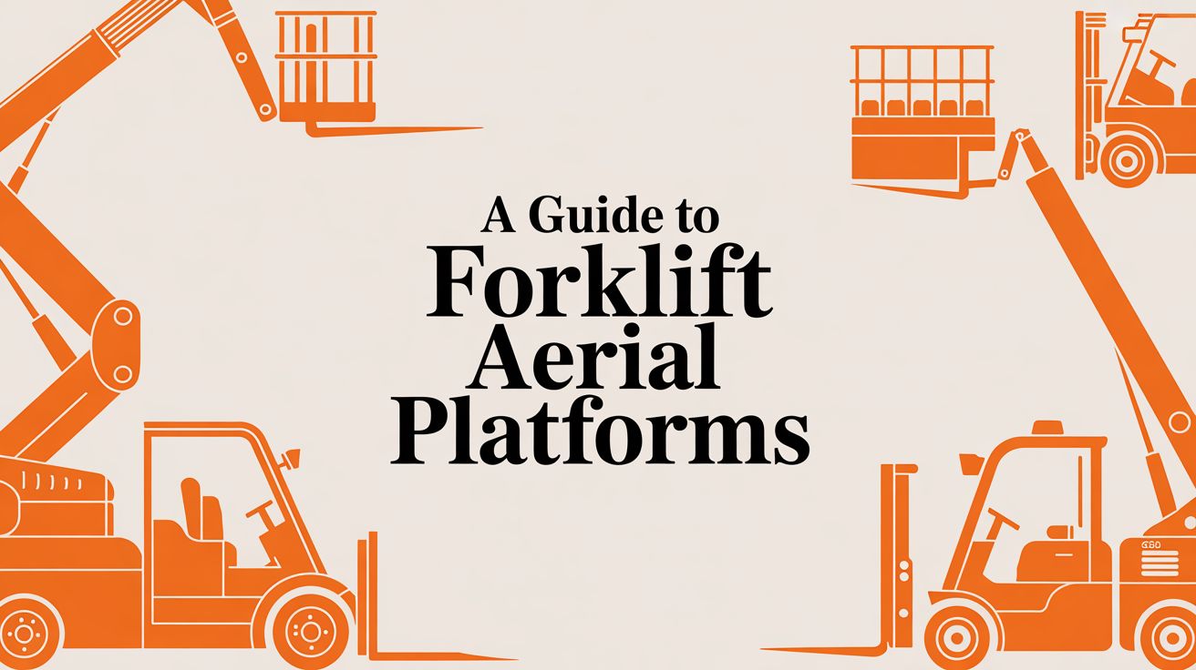 A Guide to Forklift Aerial Platforms