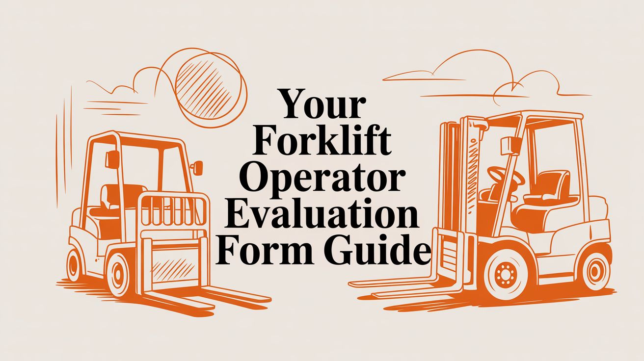 Your Forklift Operator Evaluation Form Guide