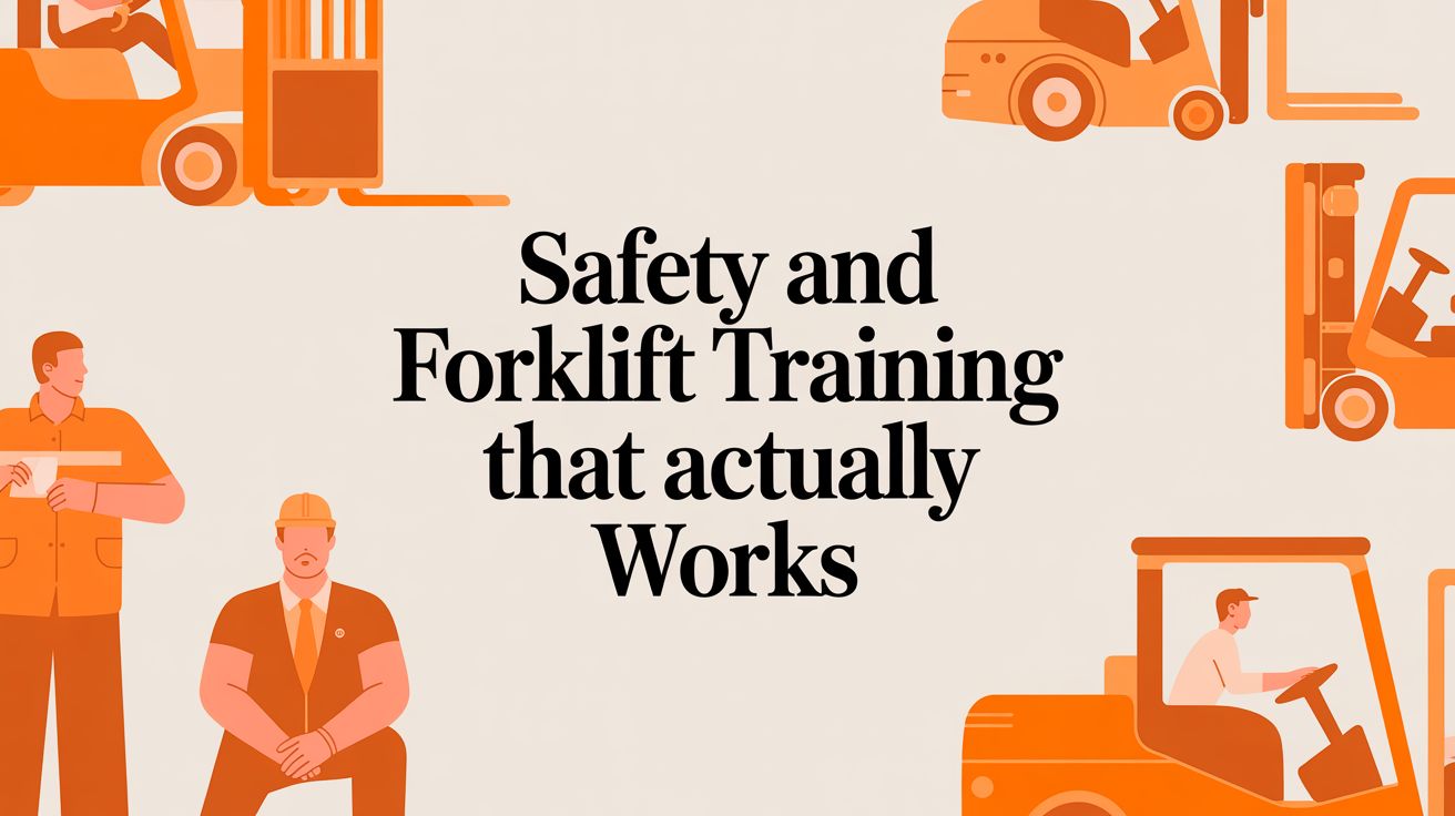 Safety and Forklift Training That Actually Works