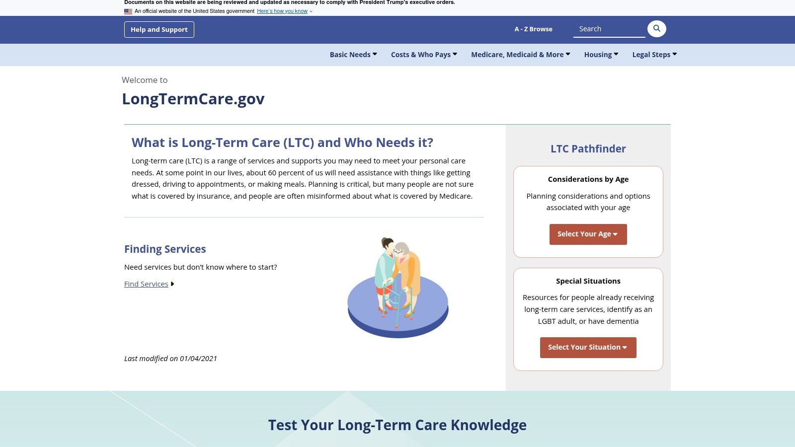 LongTermCare.gov (Administration for Community Living)