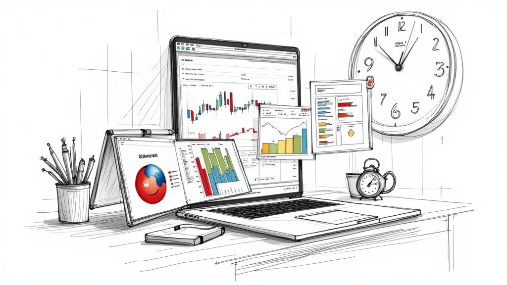 Screenshot of the Already.dev platform showing competitor analysis features