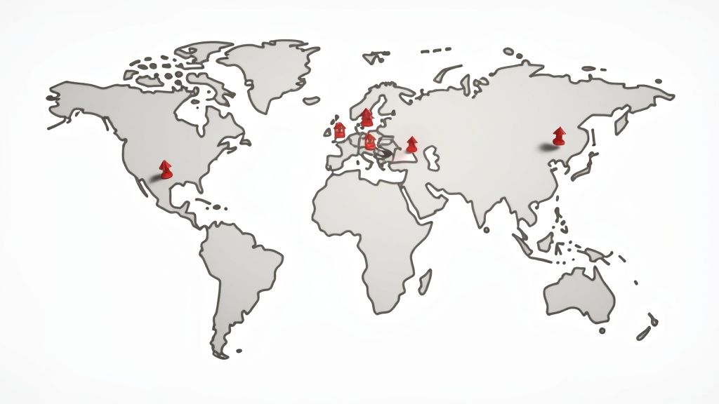 Infographic showing key data about Airbnb Market Entry Report - Expansion into New Geographic Markets