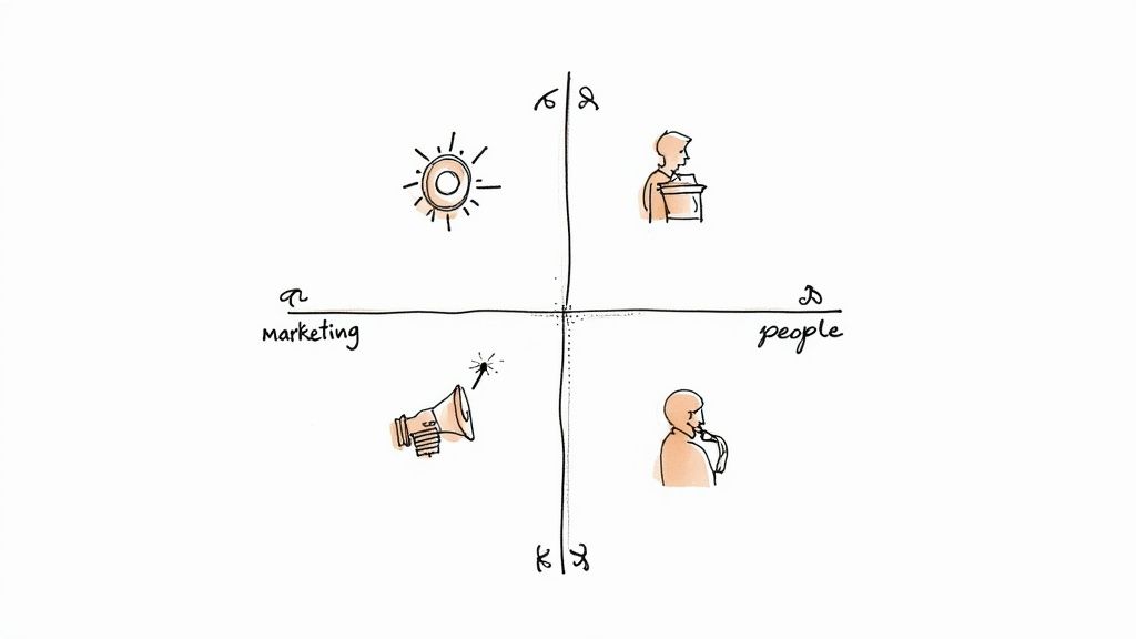 Four colorful puzzle pieces fitting together, representing different areas of intelligence.