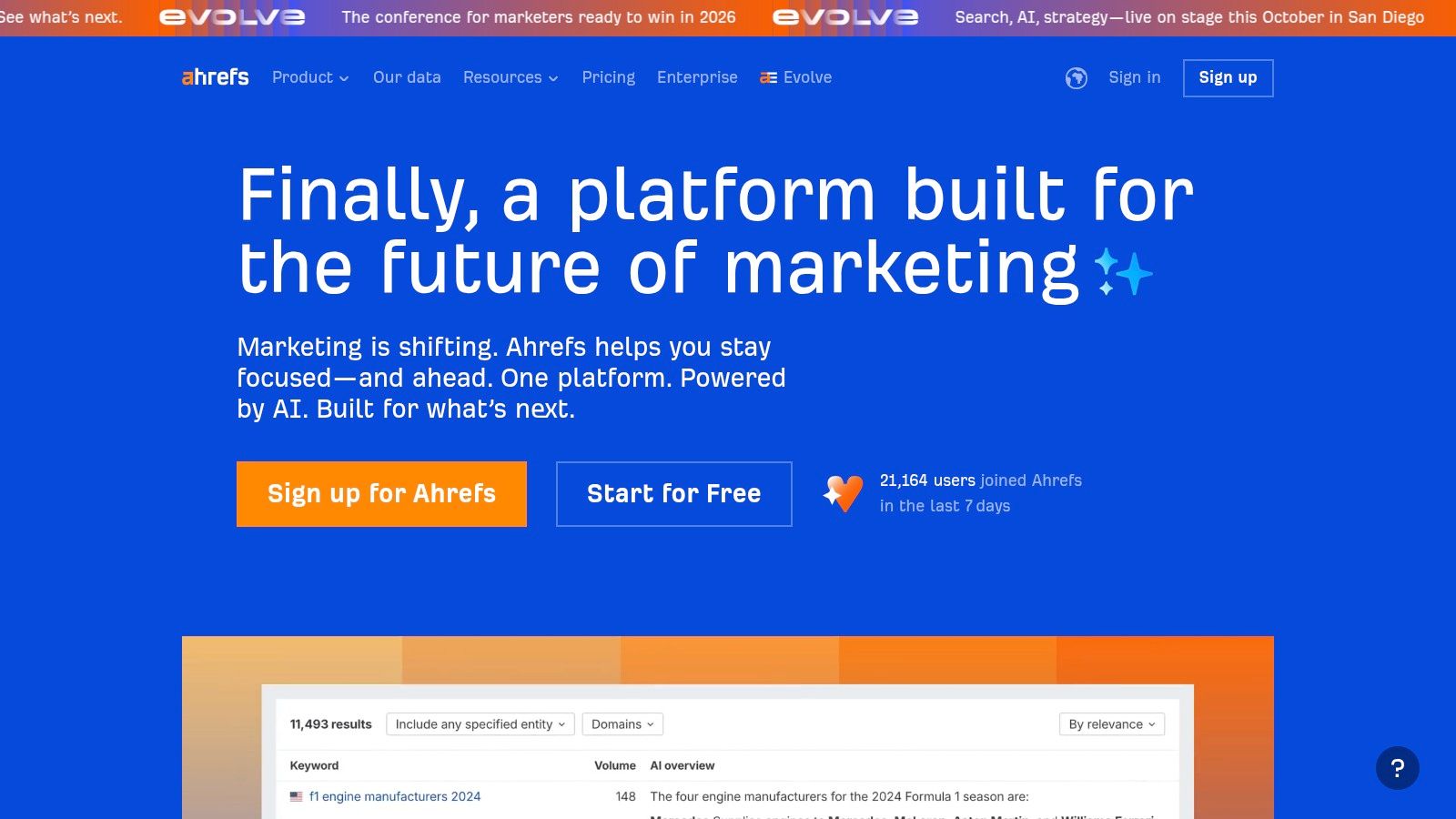 Ahrefs (including Ahrefs Webmaster Tools)