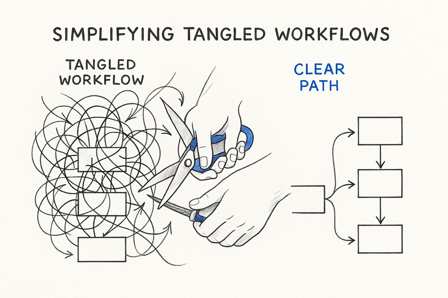 Infographic about improve workflow efficiency