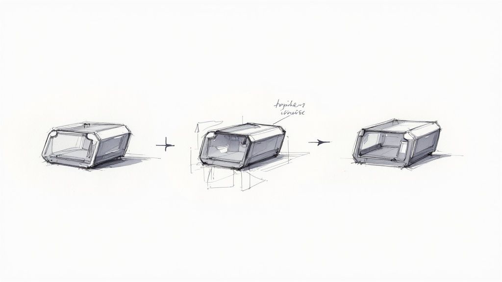 Design and prototyping stages of the product development lifecycle