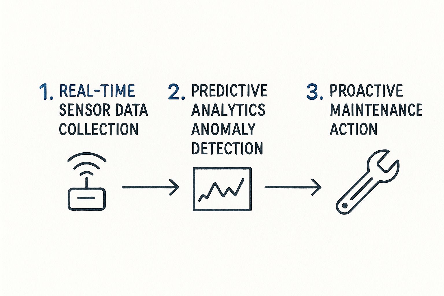 Infographic about predictive maintenance software