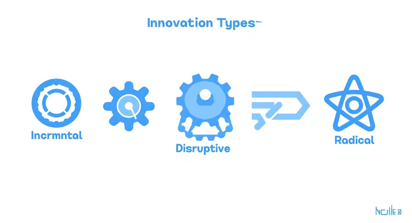 Infographic about what is innovation strategy
