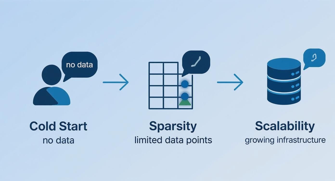 Infographic about what is collaborative filtering