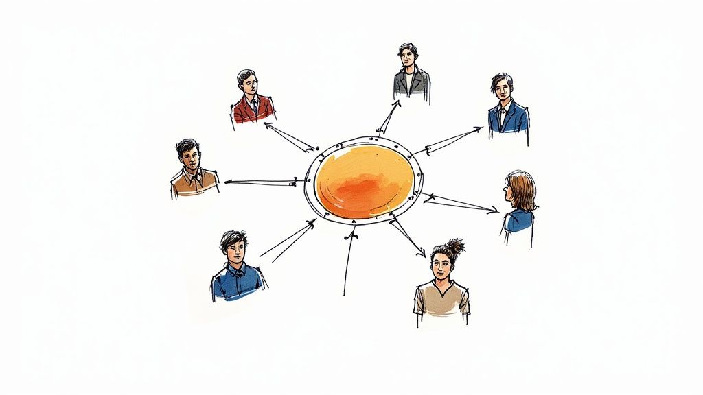 Infográfico com dados-chave sobre Envolver as Partes Interessadas Certas