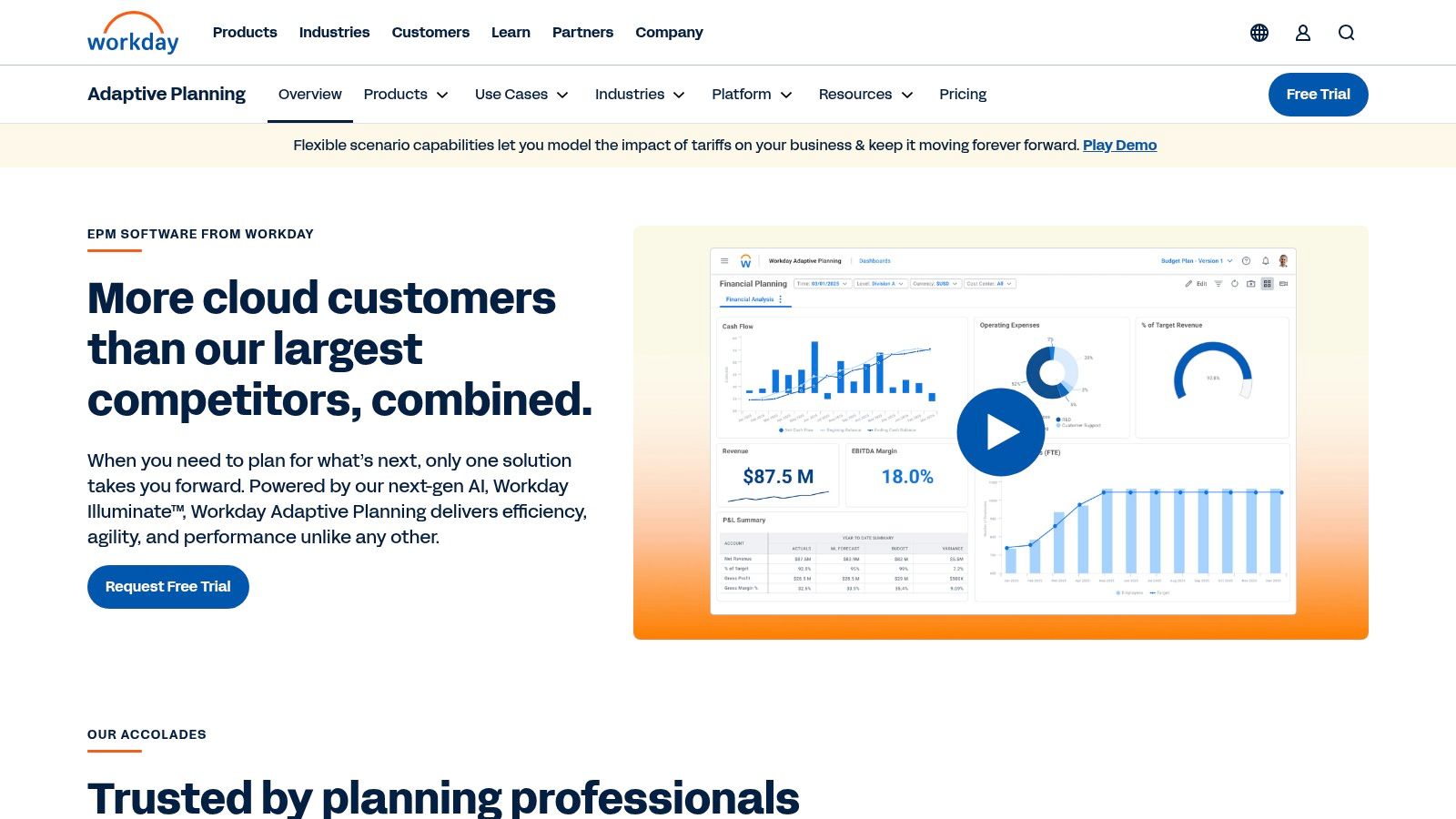 Workday Adaptive Planning