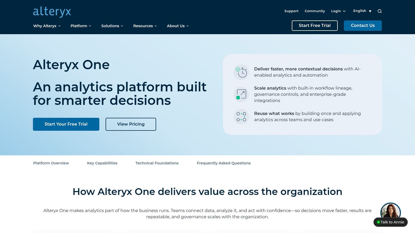 Alteryx — Analytics Automation with Predictive Tooling