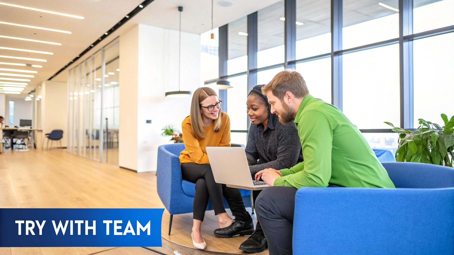 Slack's "Try Slack with Your Team"