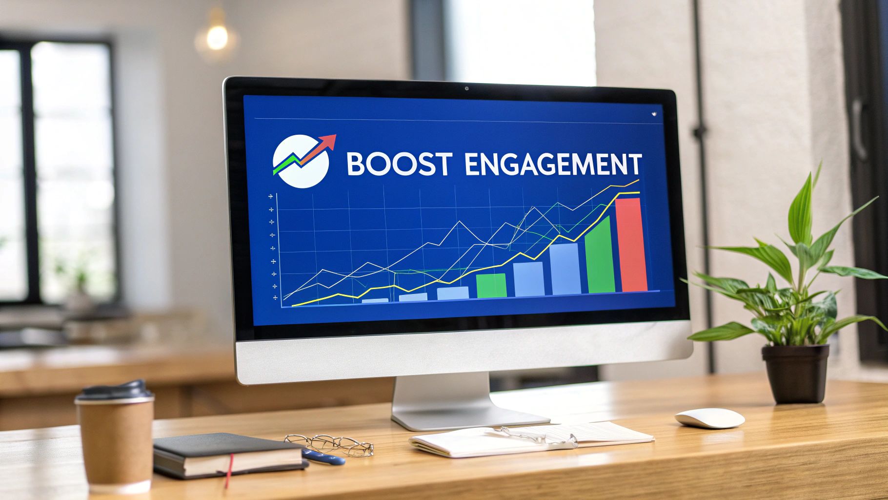 A diagram showing the cycle of interactive media, where a user's input affects the output, which then prompts more user input.