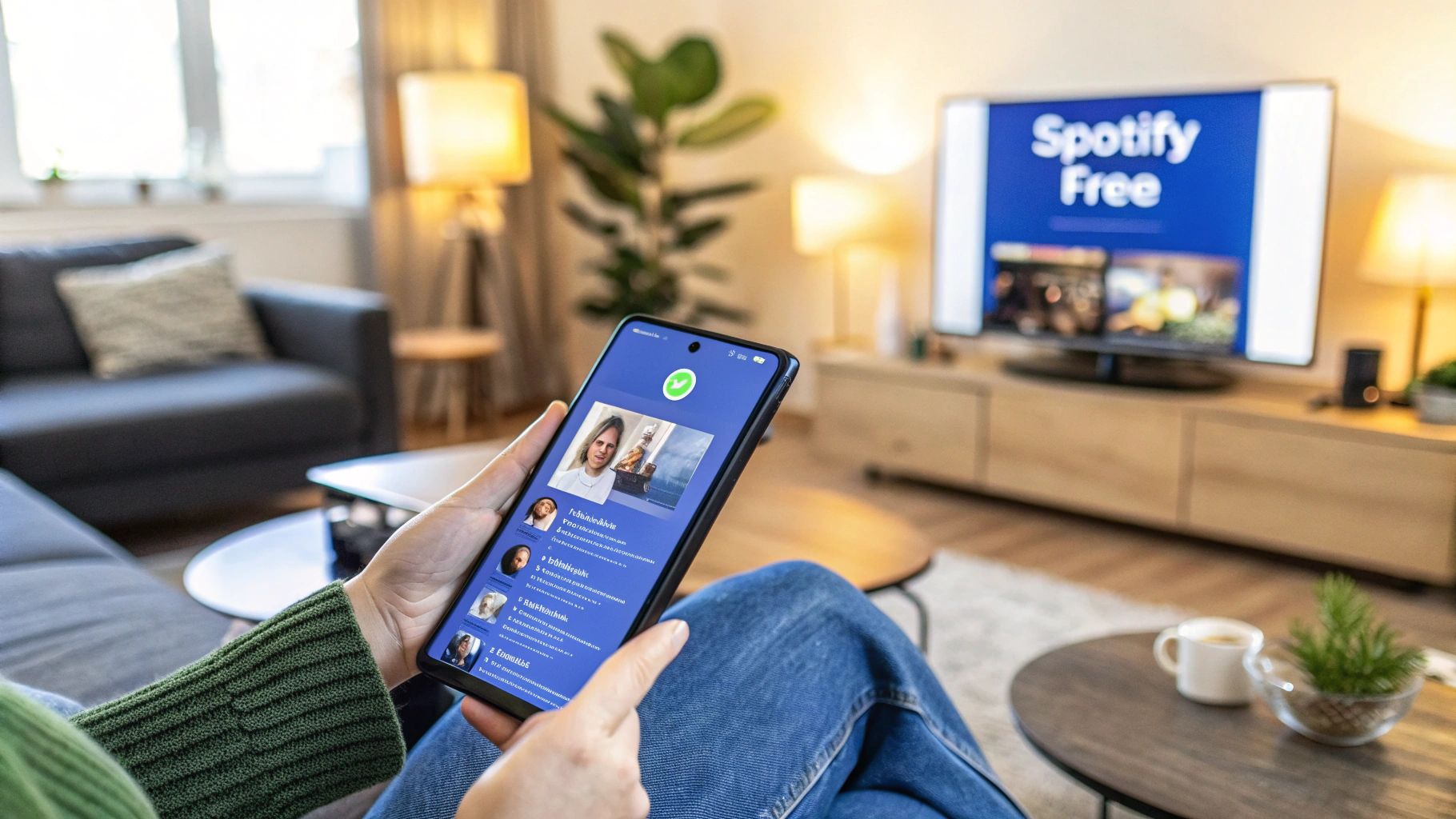 Spotify's "Get Spotify Free" Button