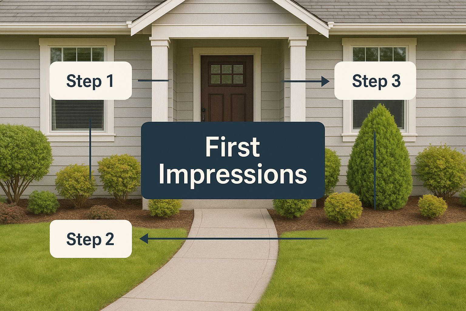 Infographic about staging a house to sell