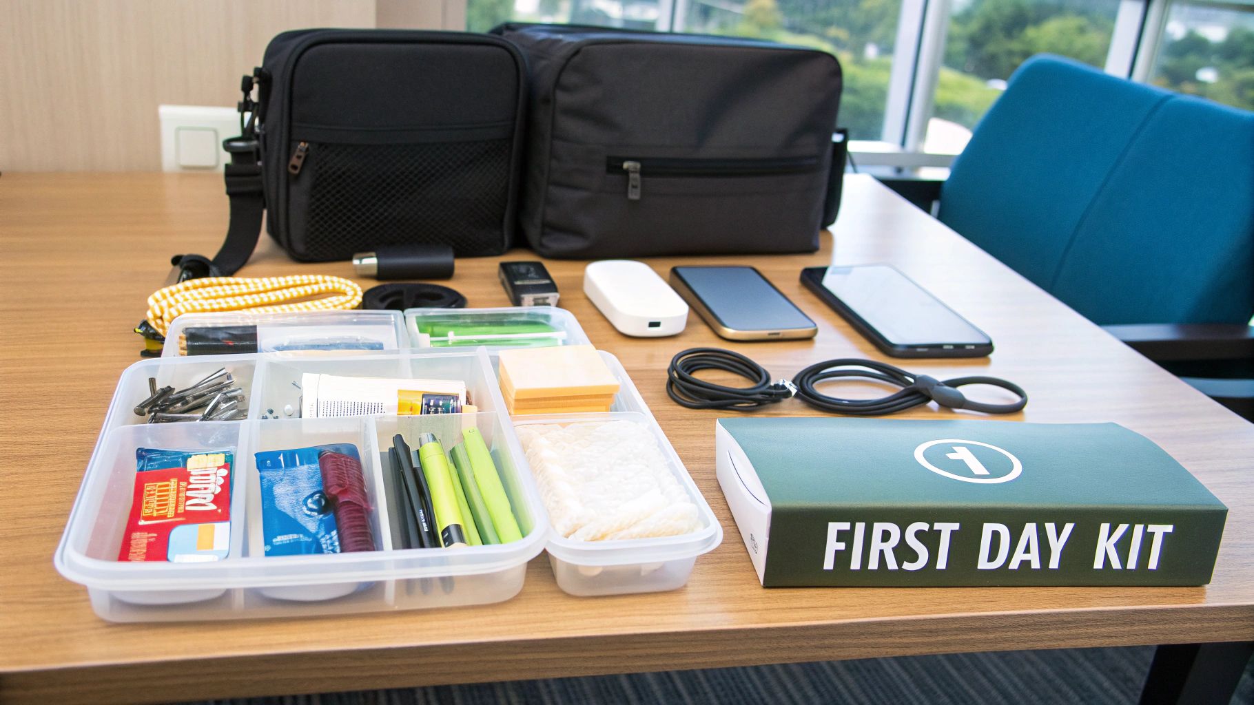 Essential Box or 'First Day' Survival Kit