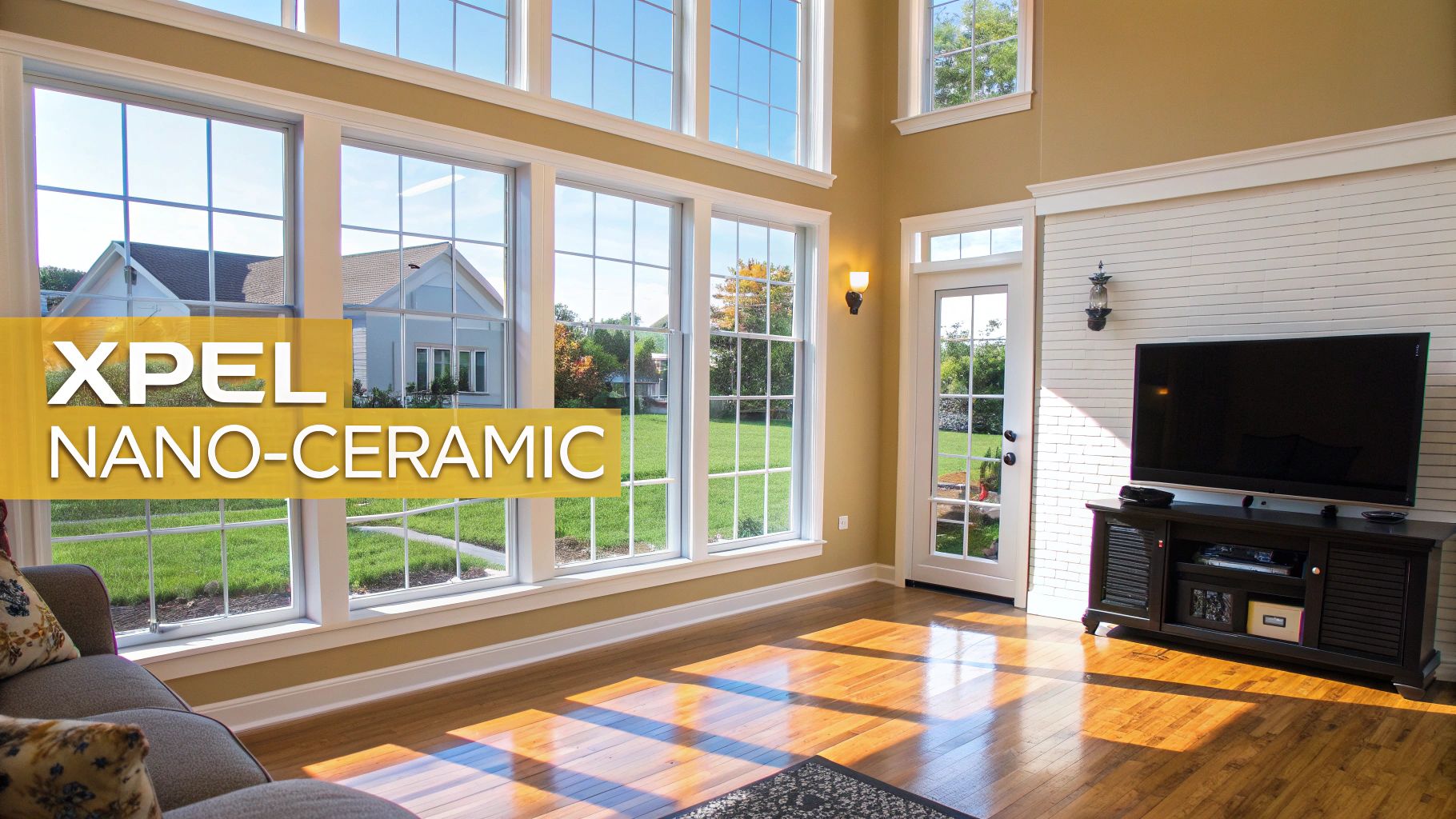 Residential and commercial window tint examples