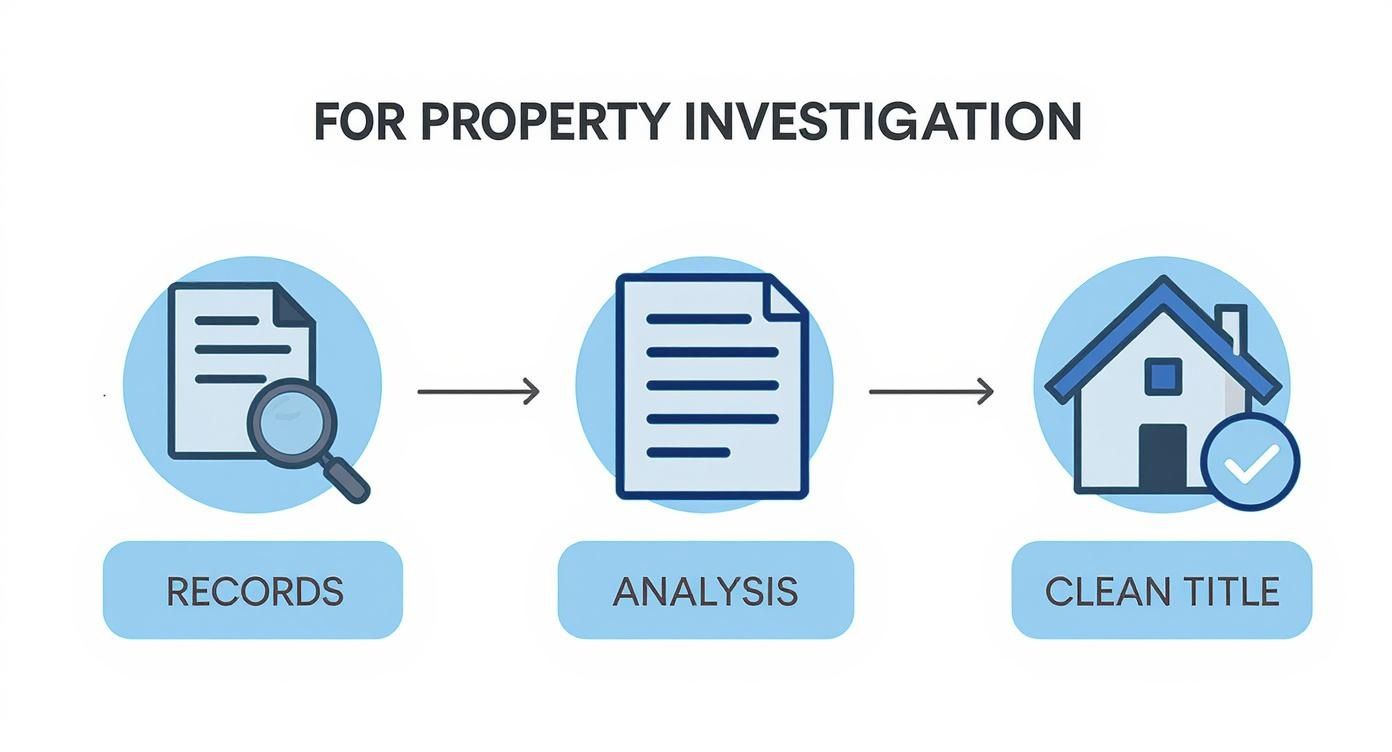 Infographic about real estate abstractor