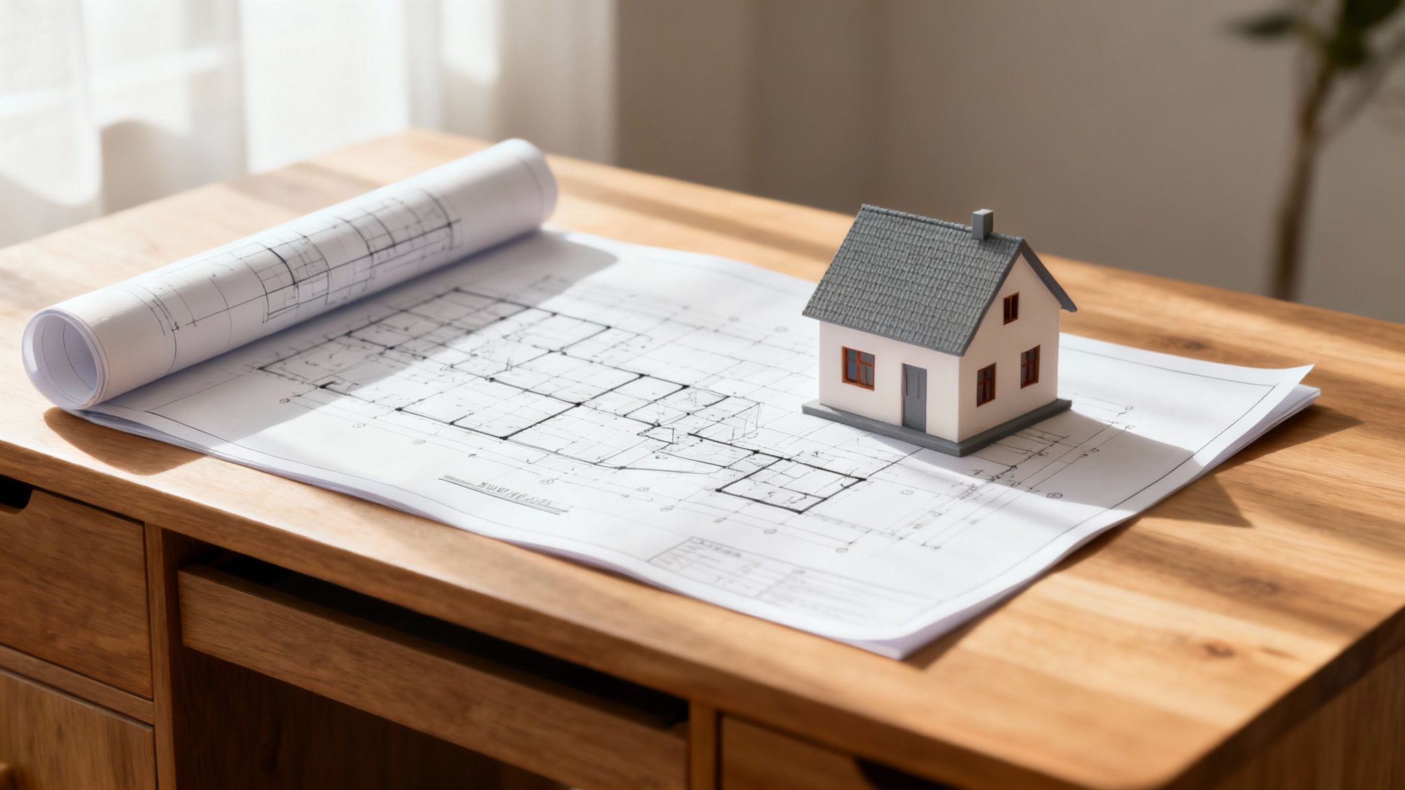 A professional reviewing a real estate document, symbolizing a title commitment.