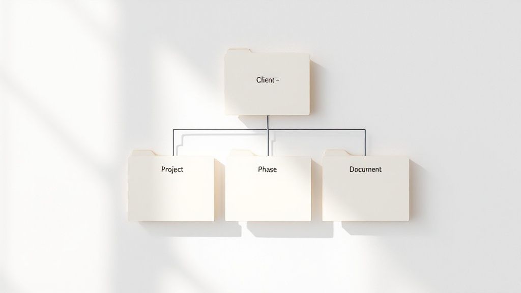 Create a Logical Folder Structure and Taxonomy