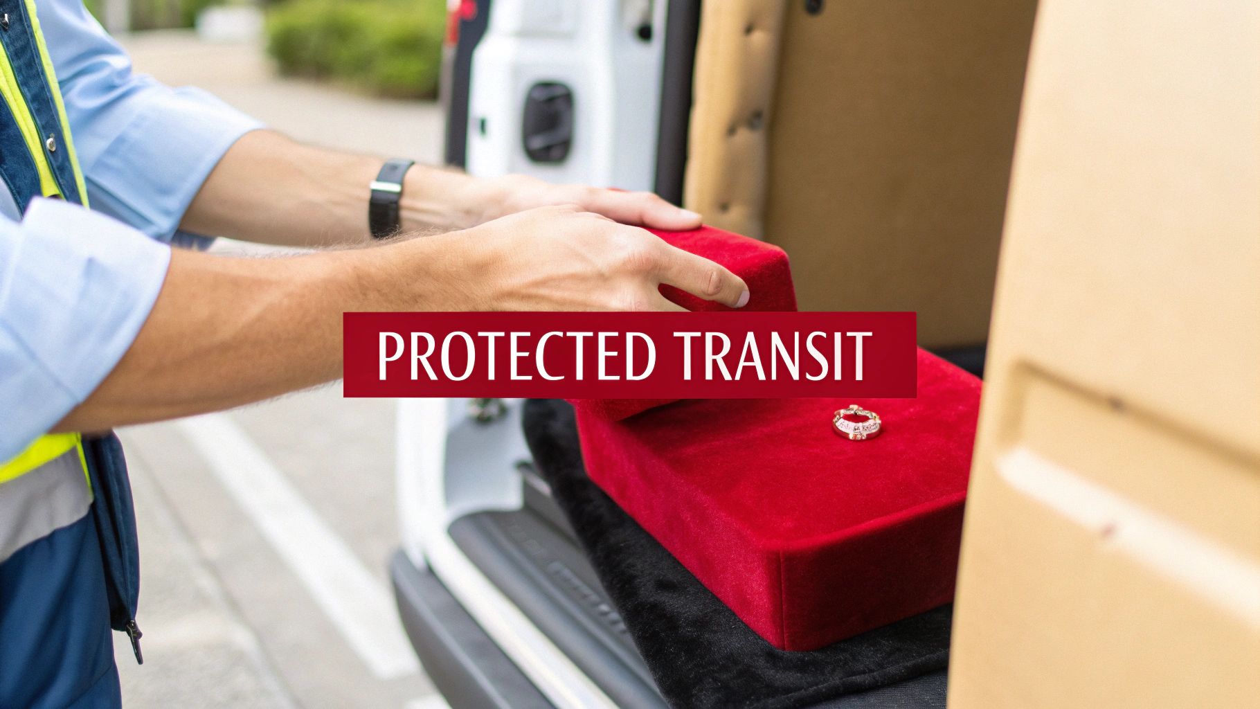 Jewelry Shipment In Transit