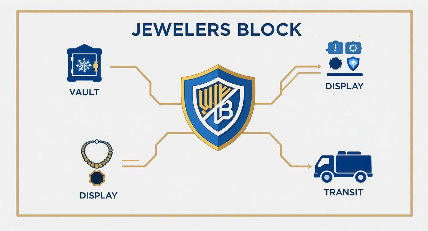 Infographic about jewelry store insurance cost