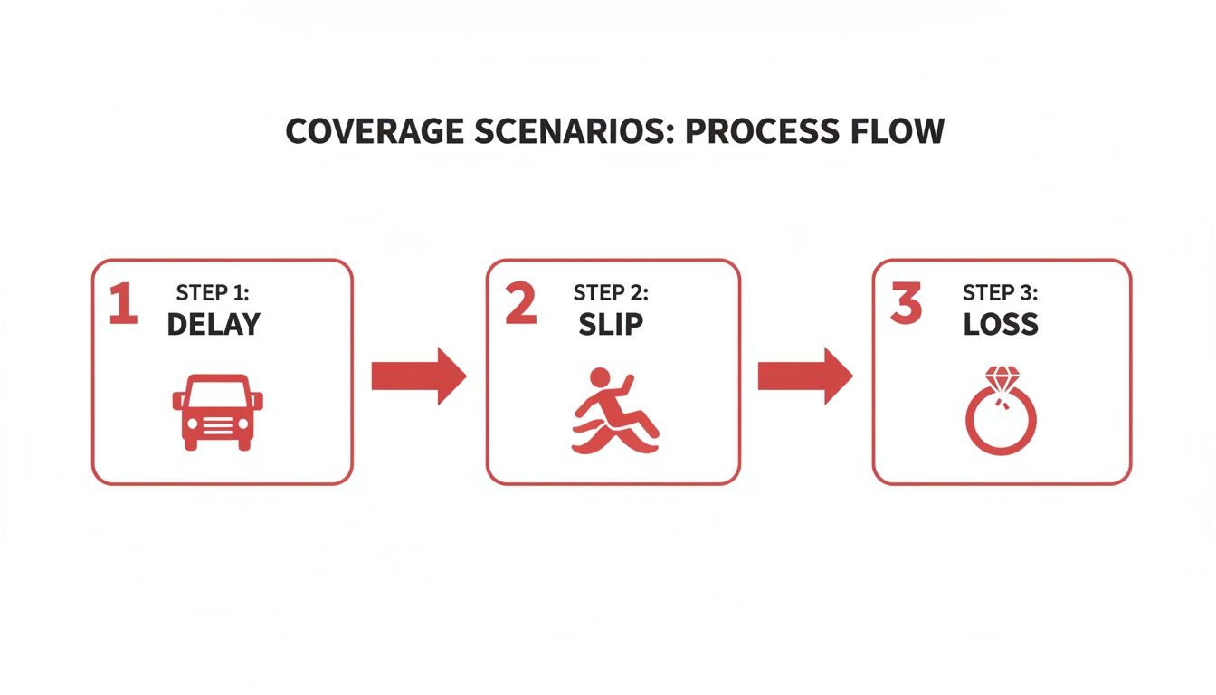 Infographic about cargo and liability insurance