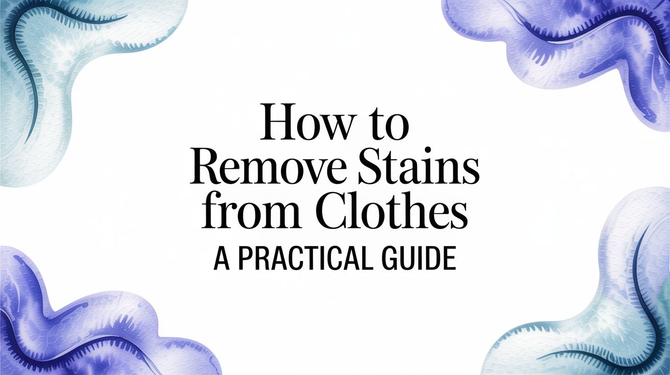 How to Remove Stains from Clothes: A Phoenix Laundry Guide