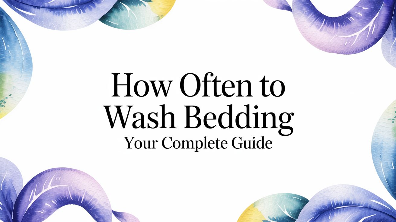 How Often to Wash Bedding: A Complete Guide
