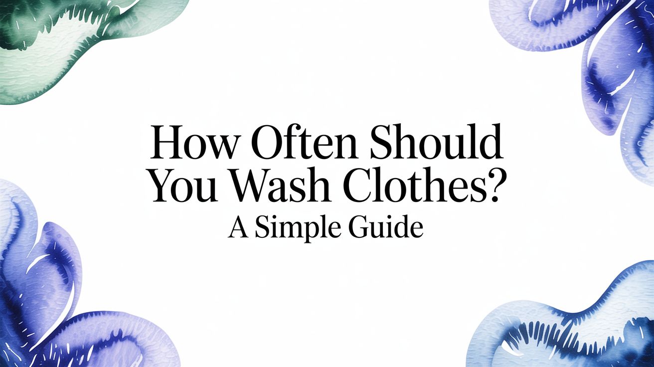 A Simple Guide to How Often You Should Wash Clothes in Phoenix, AZ