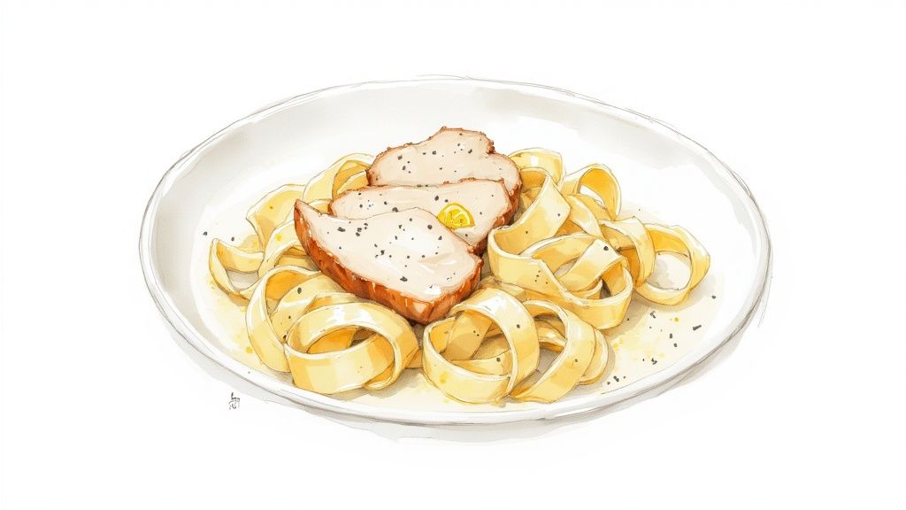 Chicken Alfredo Pasta