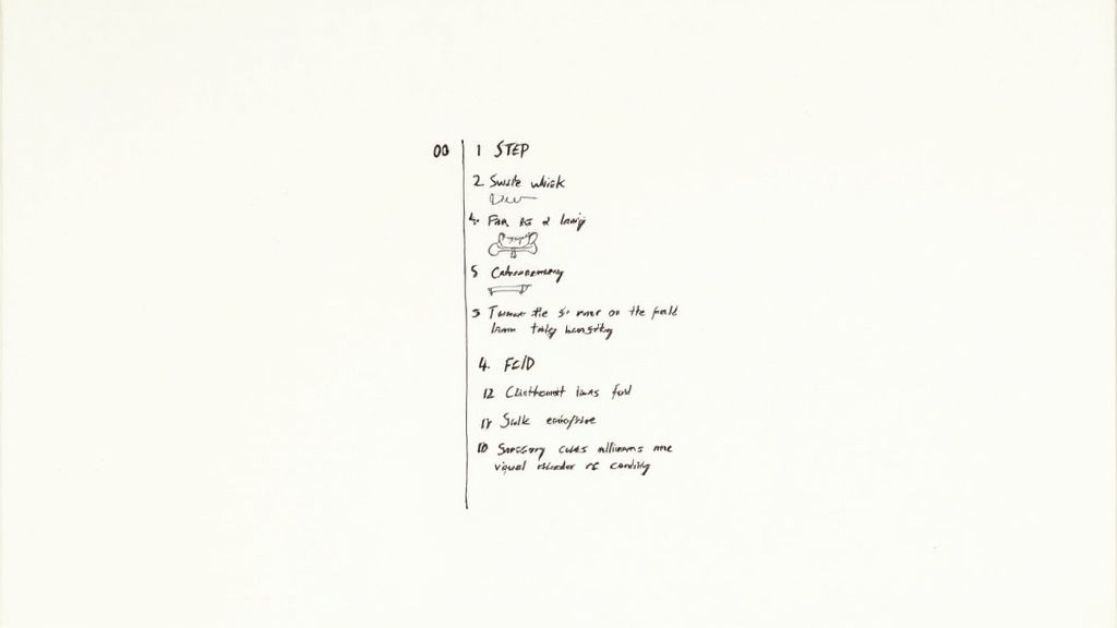 A person carefully following a recipe on a tablet in a well-lit kitchen.