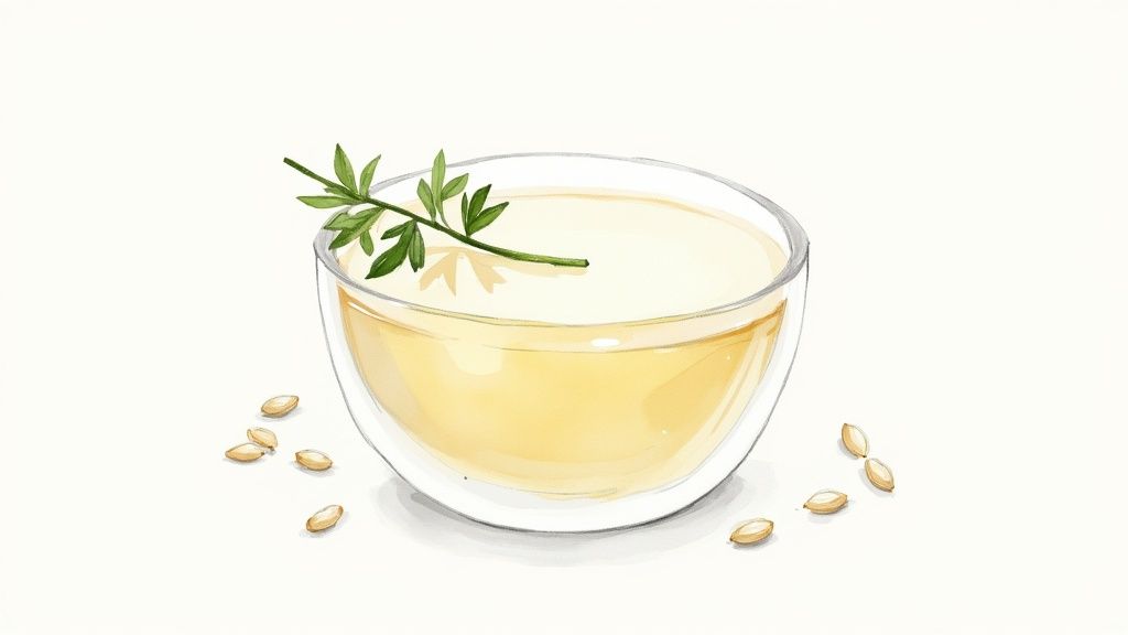 Rice Vinegar with Fresh Tarragon