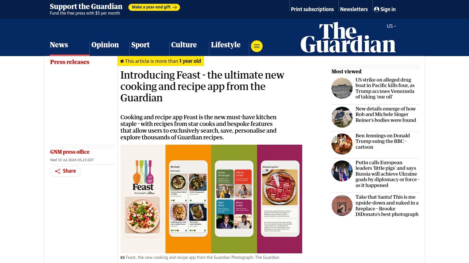 Feast by The Guardian