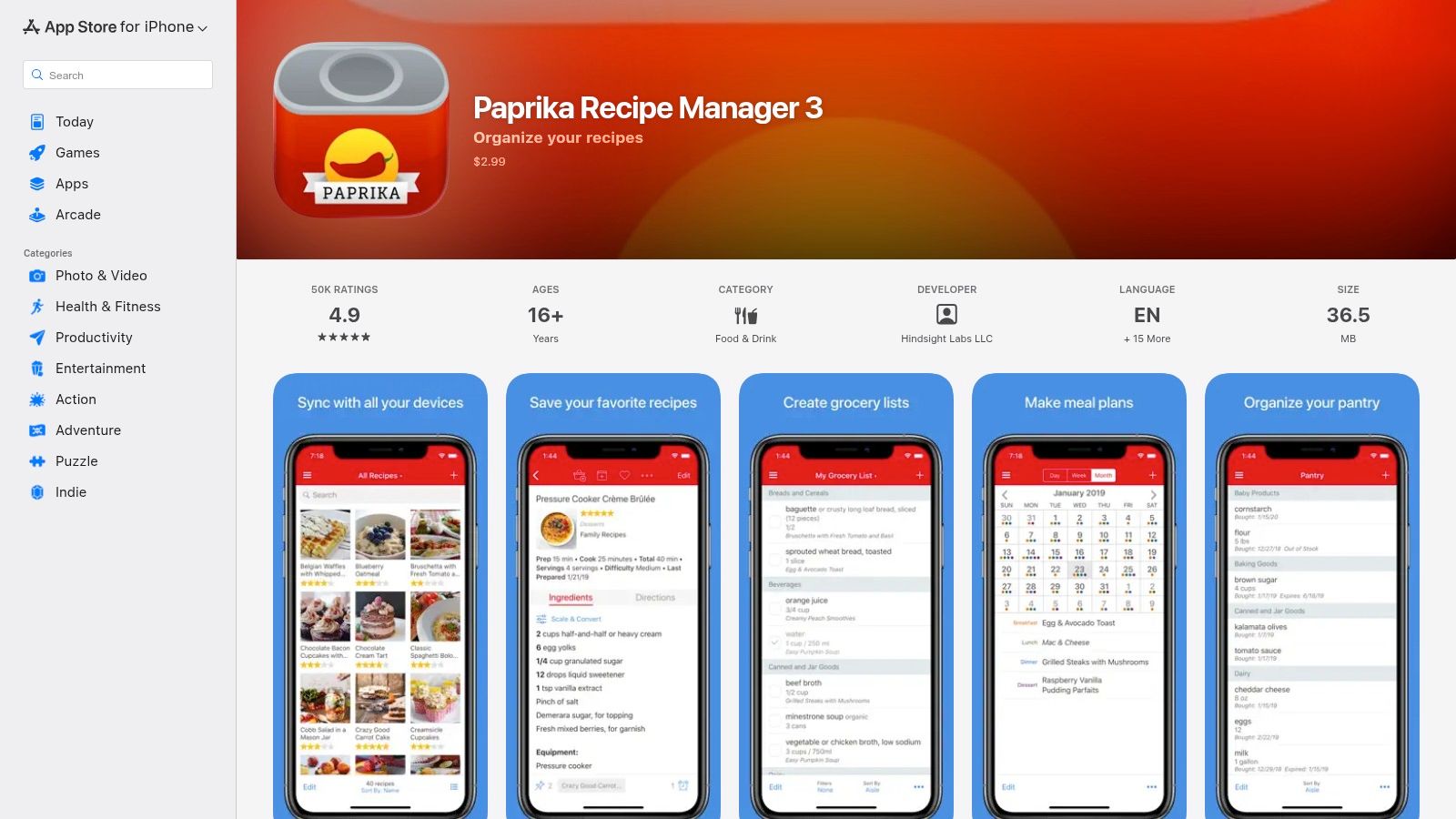 Paprika Recipe Manager 3