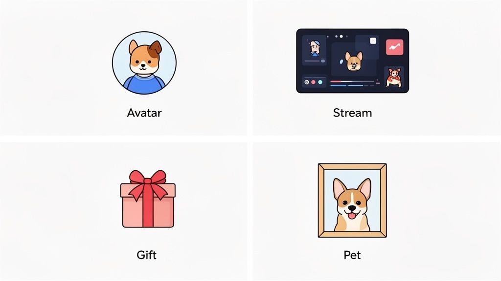 ai anime art generator app icons