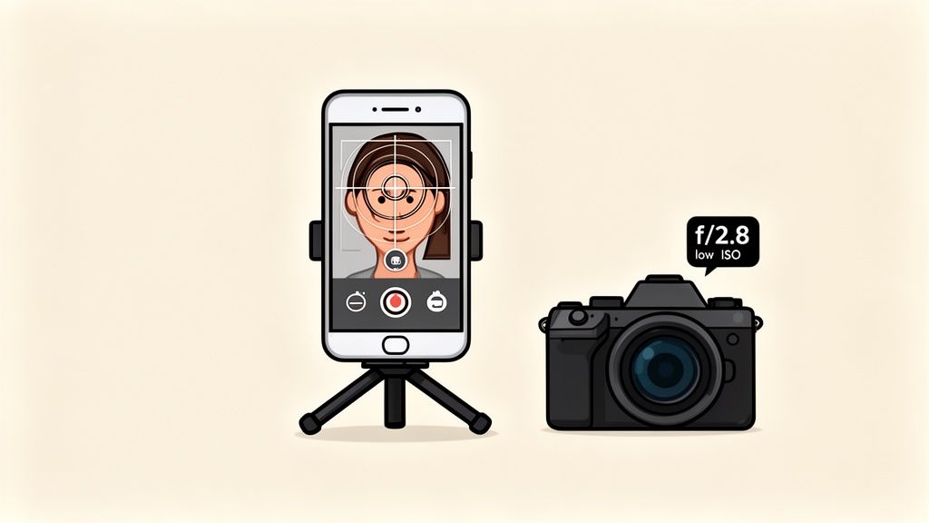 do it yourself headshots photography setup